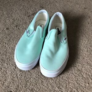 Aqua Green Vans